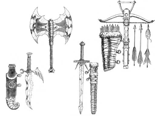 ragnar weapons.jpg (29214 bytes)